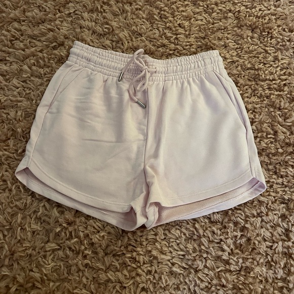 H&M Pink Sweat Shorts - Picture 1 of 3
